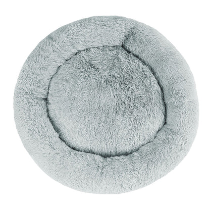 i.Pet Pet Bed Dog Cat 110cm Calming Extra Large Soft Plush Light Grey - view 3