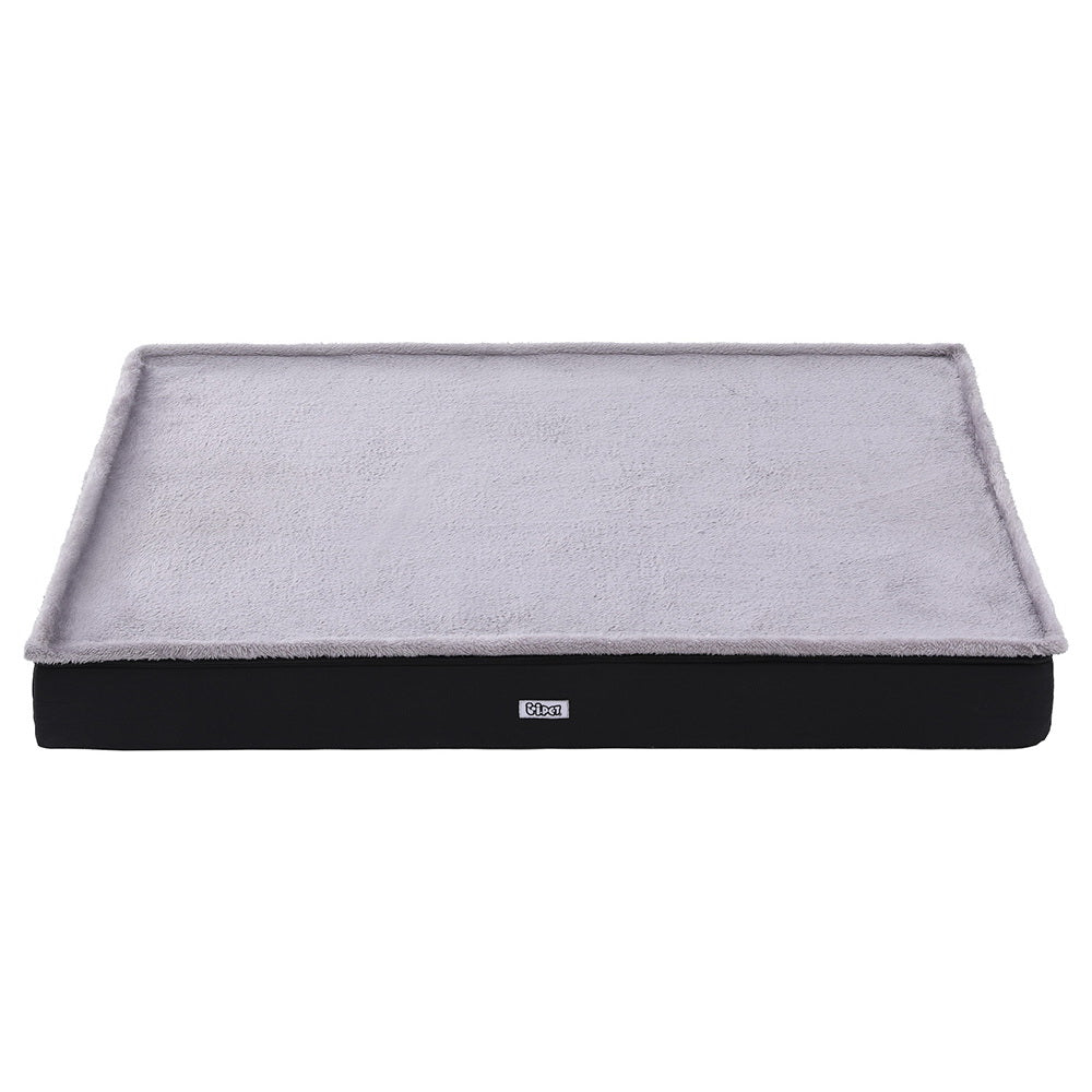i.Pet Pet Bed Dog Cat Large Calming Soft Sofa Foam Cushion Washable Cover Grey - view 3