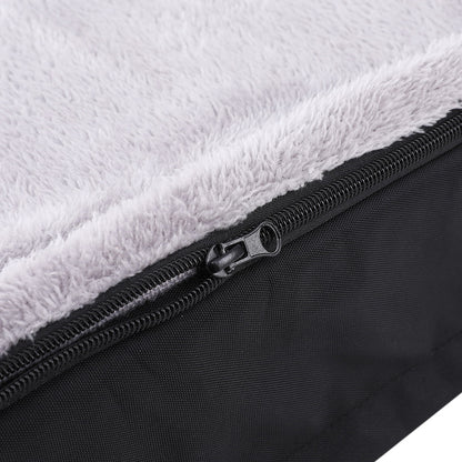 i.Pet Pet Bed Dog Cat Large Calming Soft Sofa Foam Cushion Washable Cover Grey - view 5