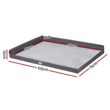 i.Pet Pet Bed Plush Soft Cushion Egg Crate Large Sofa Platform Removable Washable - view 2