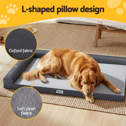 i.Pet Pet Bed Plush Soft Cushion Egg Crate Large Sofa Platform Removable Washable - view 5