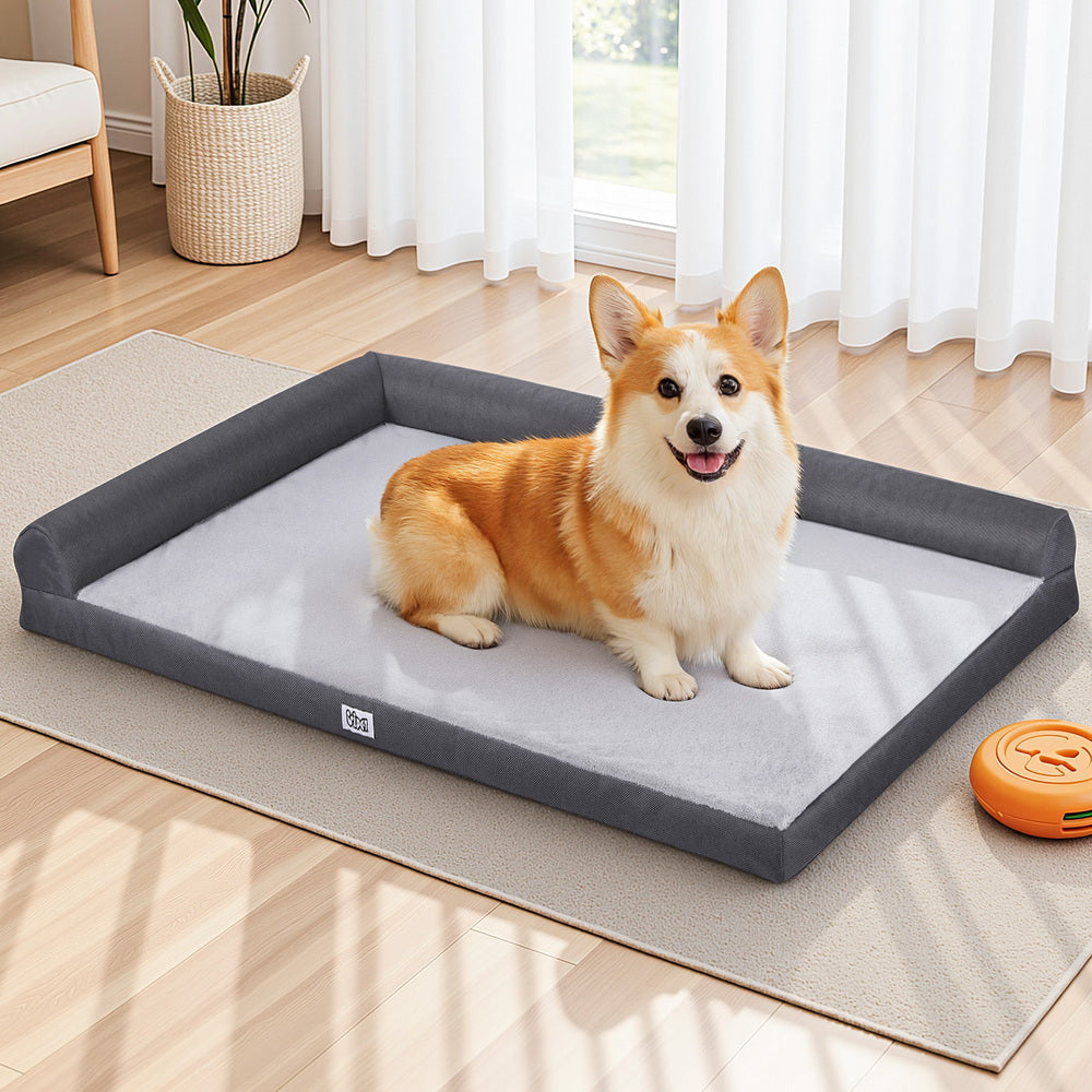 i.Pet Pet Bed Plush Soft Cushion Egg Crate Large Sofa Platform Removable Washable - view 7
