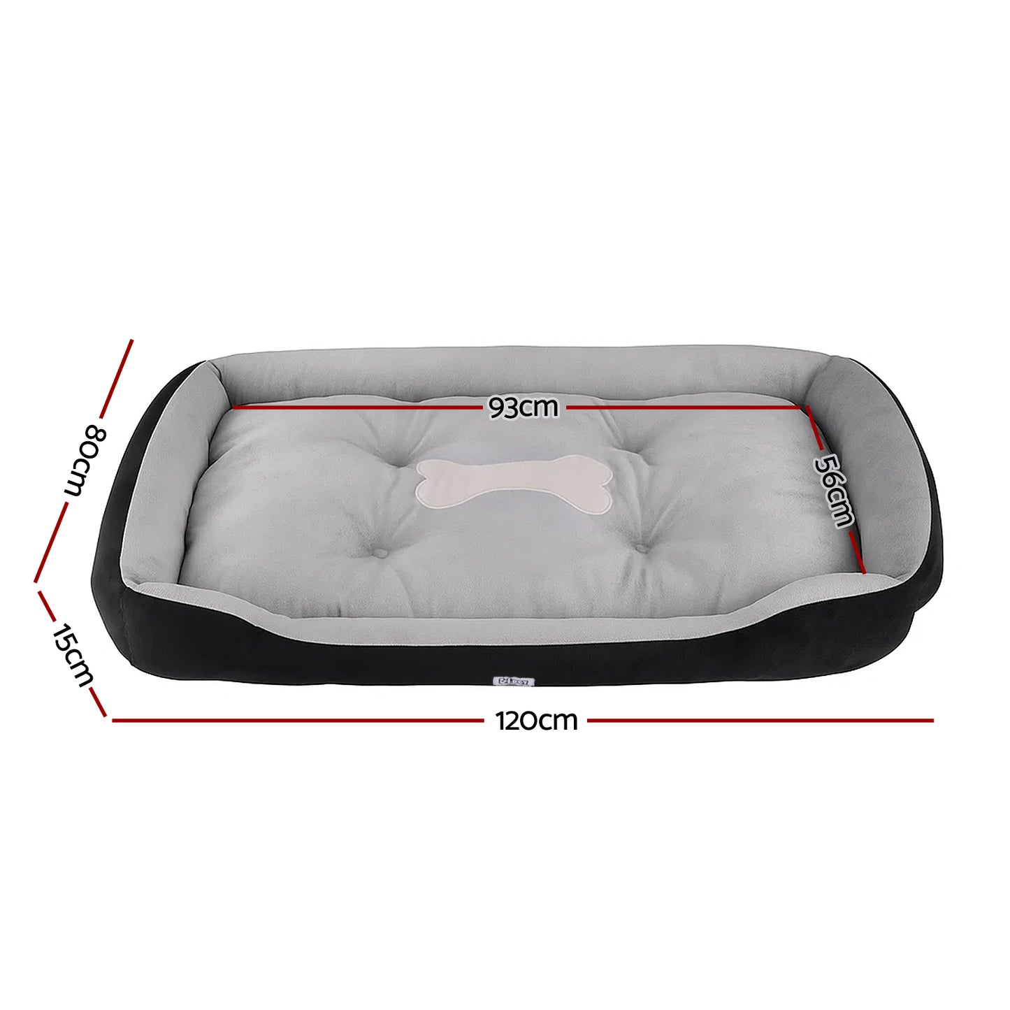 i.Pet Pet Bed Dog Bed Soft PP Cotton Mat Sleeping Comfy Cushion Washable Extra Large - view 2
