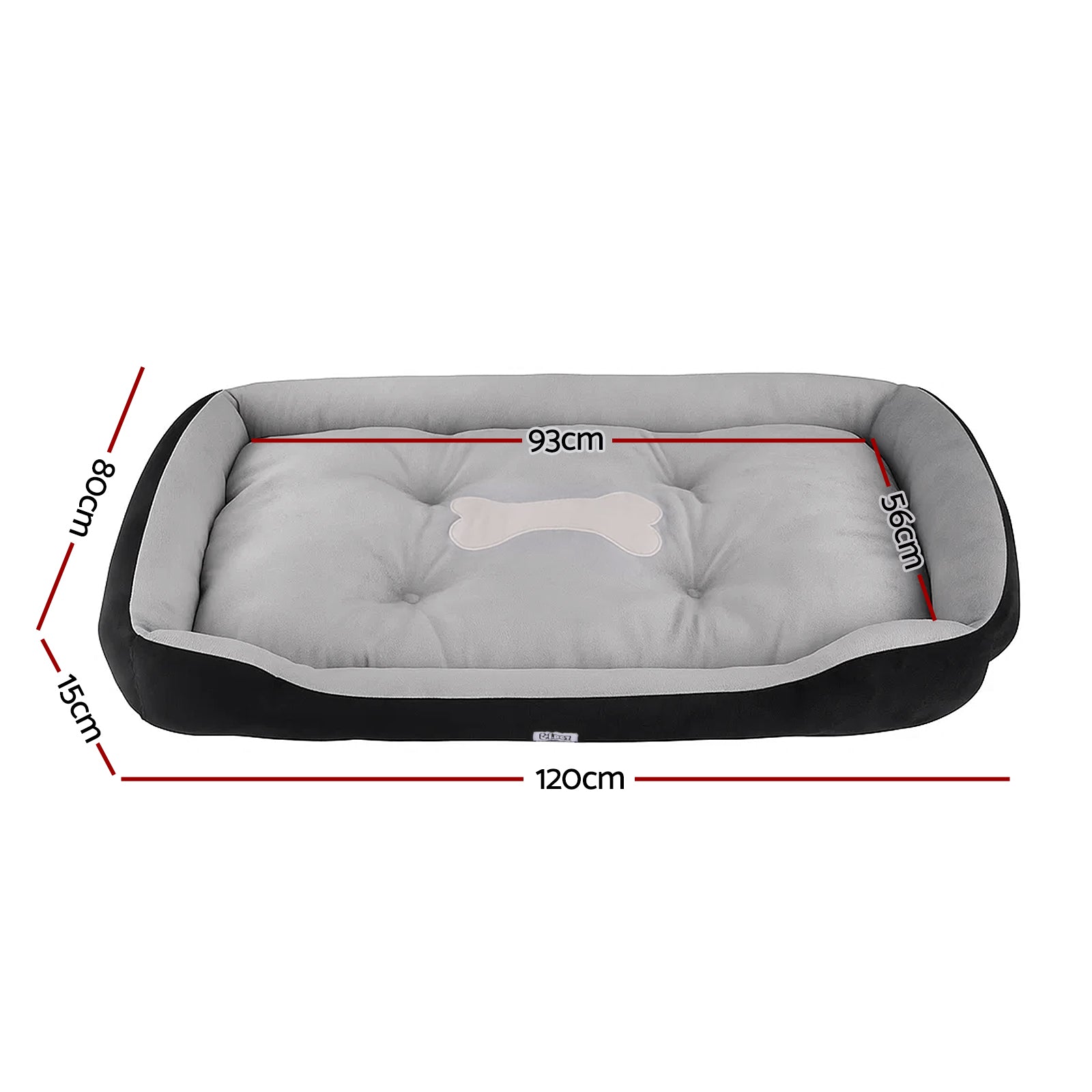 i.Pet Pet Bed Dog Bed Soft PP Cotton Mat Sleeping Comfy Cushion Washable Extra Large - view 2