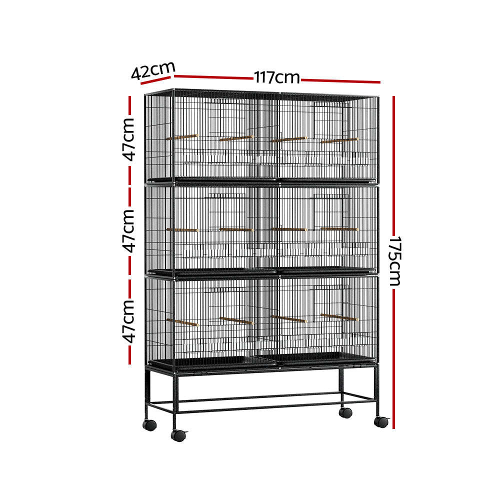 i.Pet Bird Cage 175cm Large Aviary - view 2