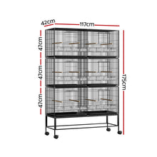 i.Pet Bird Cage 175cm Large Aviary - view 2