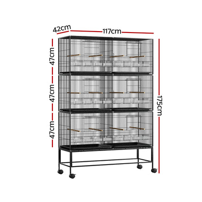 i.Pet Bird Cage 175cm Large Aviary - view 2