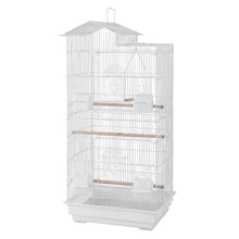 i.Pet 100cm Bird Cage Aviary Parrot Budgie White - view 2