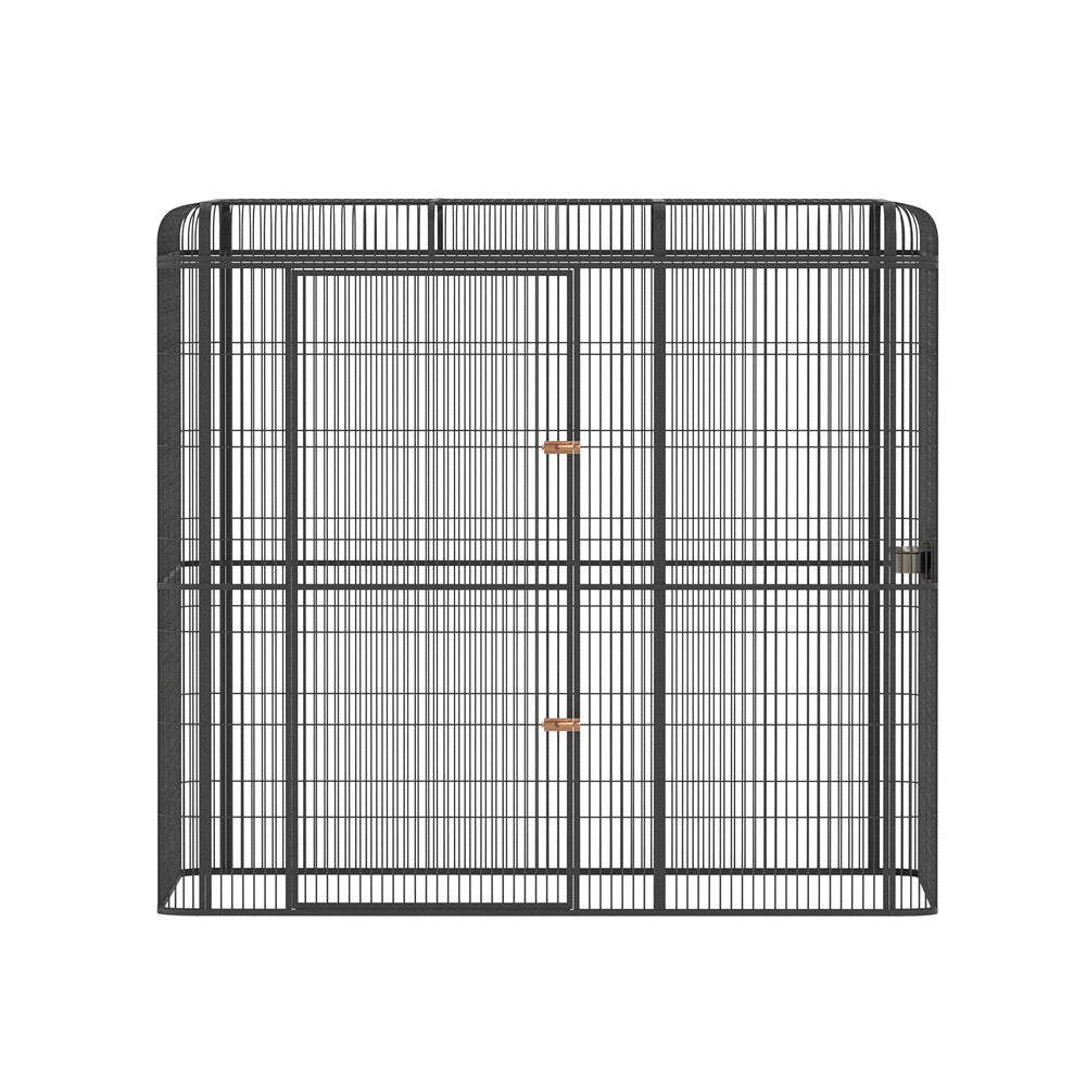 i.Pet Bird Cage Large Walk-in Aviary Budgie Perch Cage Parrot Pet Huge 203cm - view 3