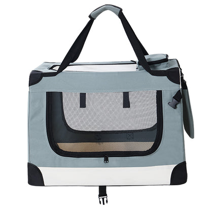 i.Pet Pet Carrier Soft Crate Dog Cat Travel 90x61CM Portable Foldable Car 2XL - view 3