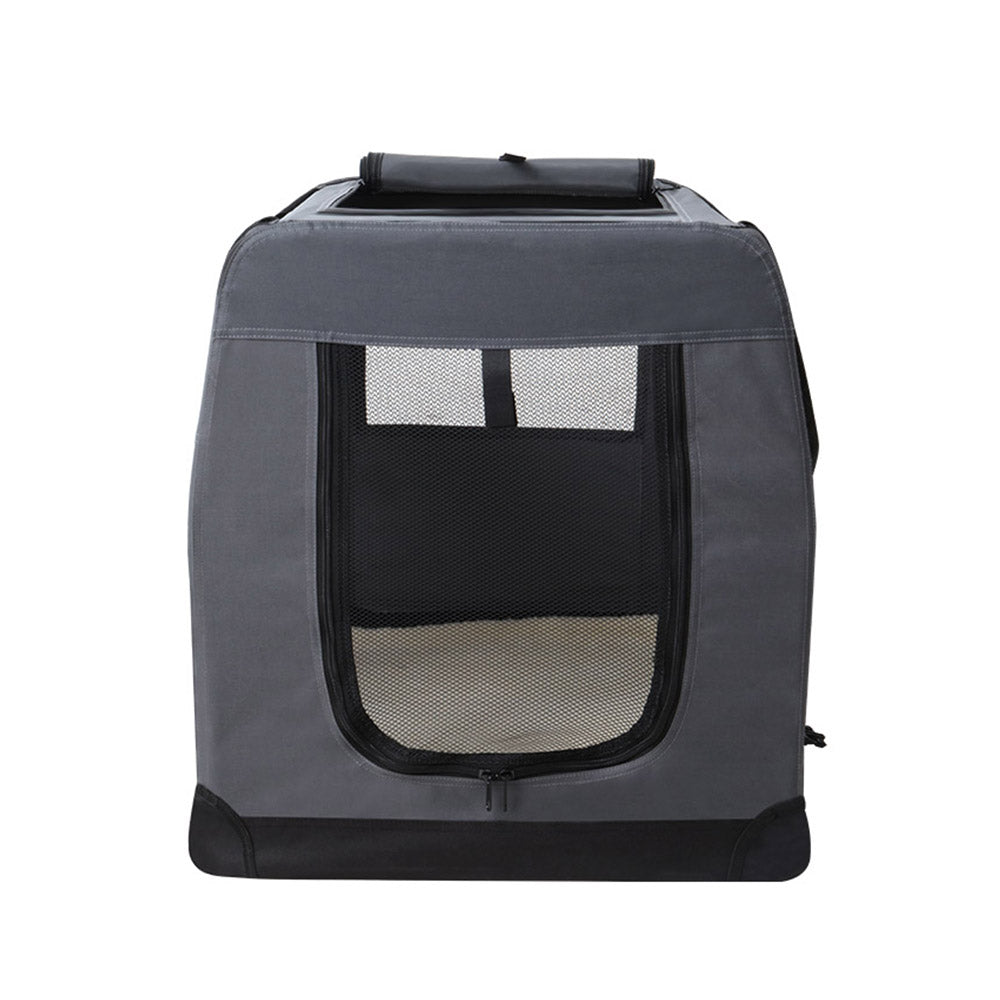 i.Pet Pet Carrier Soft Crate Dog Cat Travel 121x80CM Portable Foldable Car 4XL - view 4