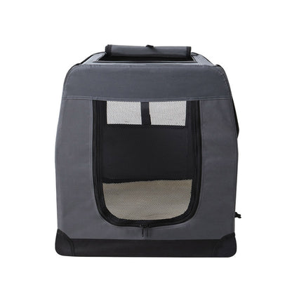 i.Pet Pet Carrier Soft Crate Dog Cat Travel 121x80CM Portable Foldable Car 4XL - view 4