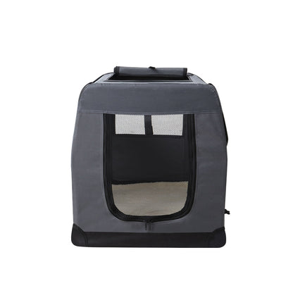 i.Pet Pet Carrier Soft Crate Dog Cat Travel 60x42CM Portable Foldable Car M - view 4
