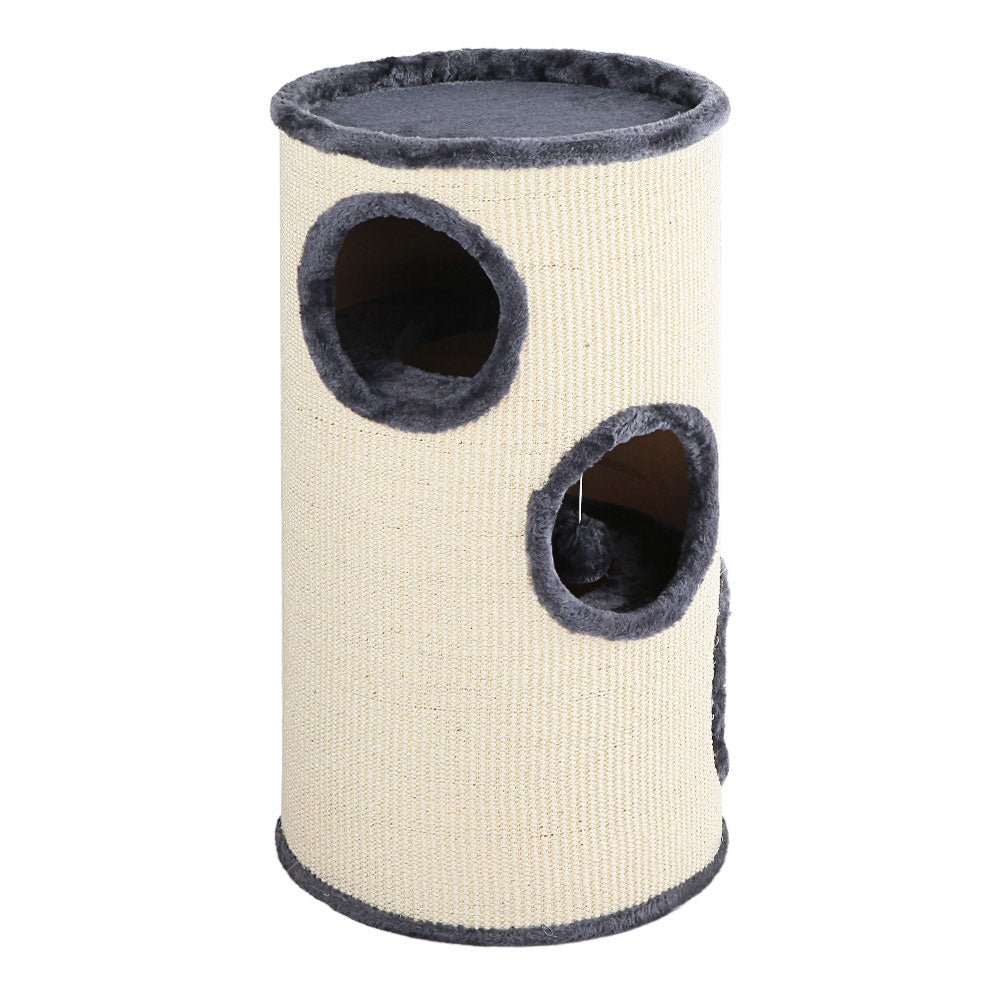 i.Pet Cat Tree 70cm Scratching Post Tower Scratcher Trees Wood Condo House Toys - view 8