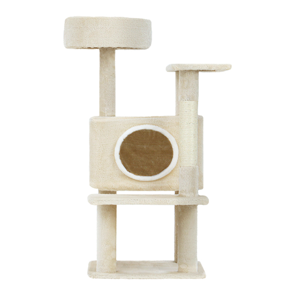 i.Pet Cat Tree 90cm Scratching Post Tower Scratcher Wood Condo House Bed Trees - view 3