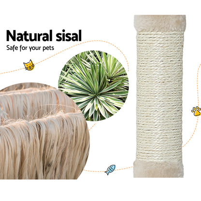 i.Pet Cat Tree 90cm Scratching Post Tower Scratcher Wood Condo House Bed Trees - view 5