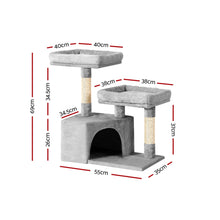 i.Pet Cat Tree 69cm Scratching Post Tower Scratcher Wood Condo House Bed Trees - view 2
