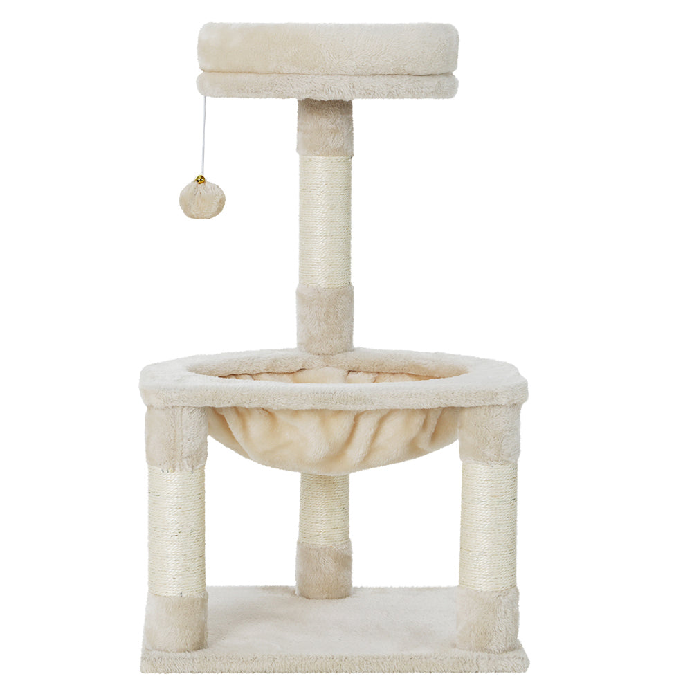 i.Pet Cat Tree 69cm Scratching Post Tower Scratcher Wood Condo Toys House Bed - view 7