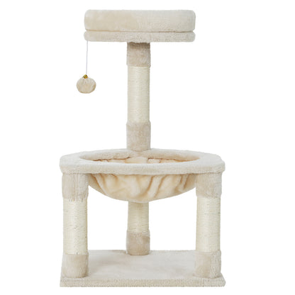 i.Pet Cat Tree 69cm Scratching Post Tower Scratcher Wood Condo Toys House Bed - view 7