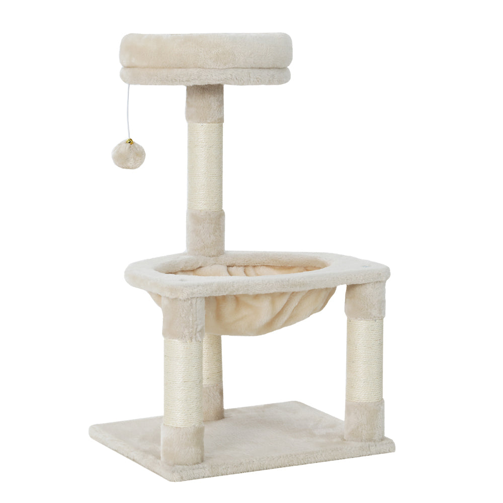 i.Pet Cat Tree 69cm Scratching Post Tower Scratcher Wood Condo Toys House Bed - view 3