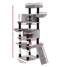 i.Pet Cat Tree 161cm Tower Scratching Post Scratcher Wood Condo House Play Bed - view 2