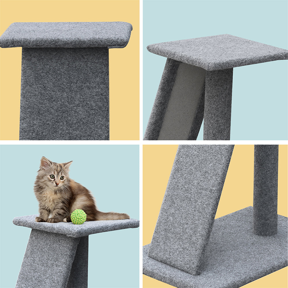 i.Pet Cat Tree 82cm Scratching Post Tower Scratcher Condo Trees Climb House - view 5