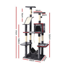 i.Pet Cat Tree 171cm Tower Scratching Post Scratcher Wooden Condo House Bed Toys - view 2