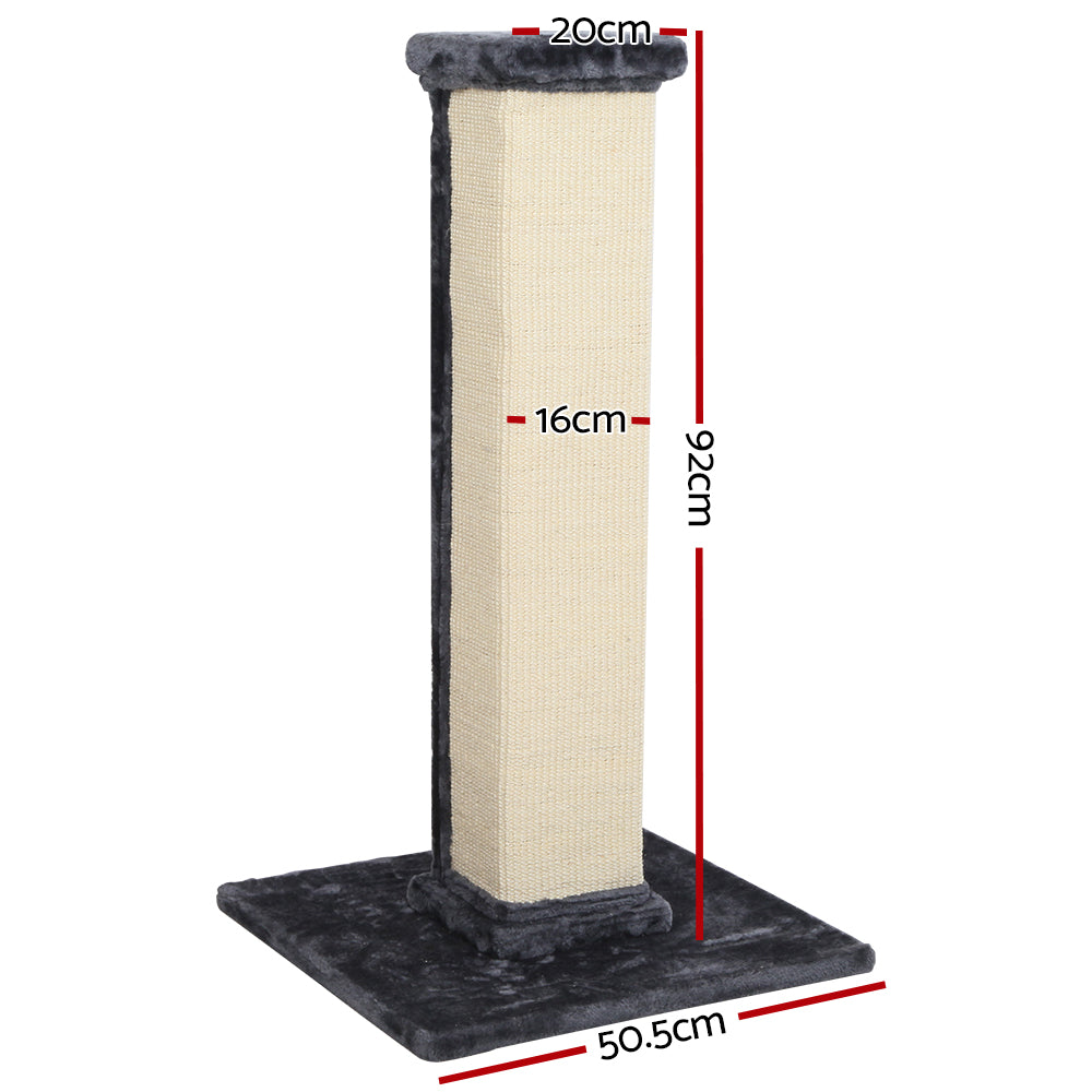i.Pet Cat Tree 92cm Scratching Post Tower Scratcher Wood Condo Bed House Trees - view 2