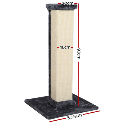 i.Pet Cat Tree 92cm Scratching Post Tower Scratcher Wood Condo Bed House Trees - view 2