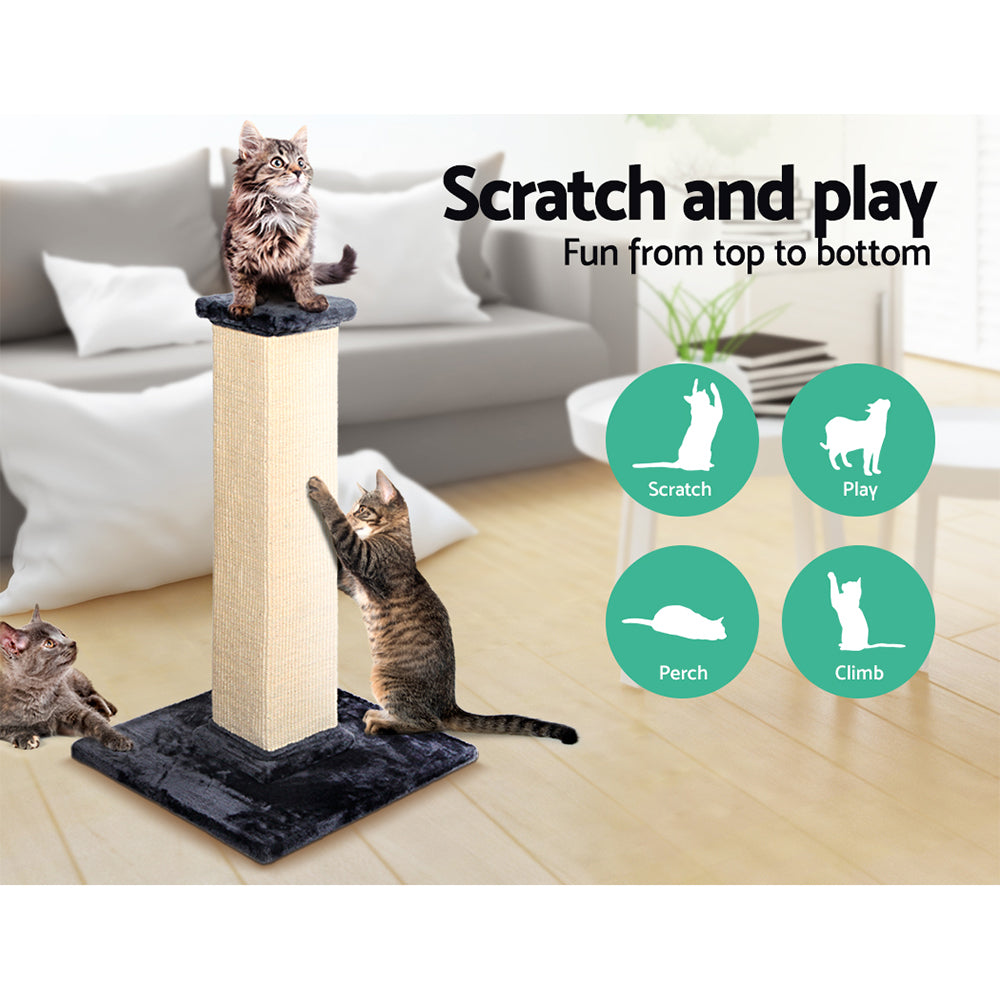 i.Pet Cat Tree 92cm Scratching Post Tower Scratcher Wood Condo Bed House Trees - view 6