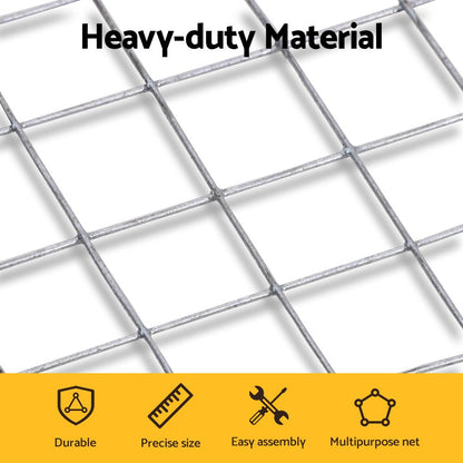 i.Pet Poultry Chicken Fence Pet Netting Wire Mesh Roll Duck Goose Coop 25Mx1.2M - view 4