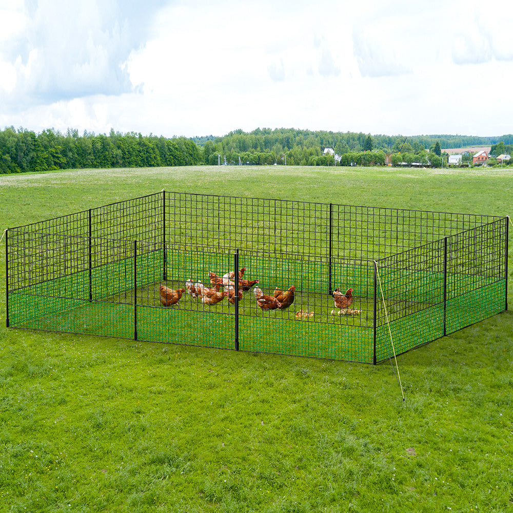 i.Pet Chicken Fence Electric 25Mx125CM Poultry Netting - view 8