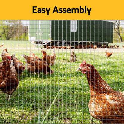 i.Pet Poultry Chicken Fence Pet Netting Wire Mesh Roll Duck Goose Coop 40Mx0.91M - view 6