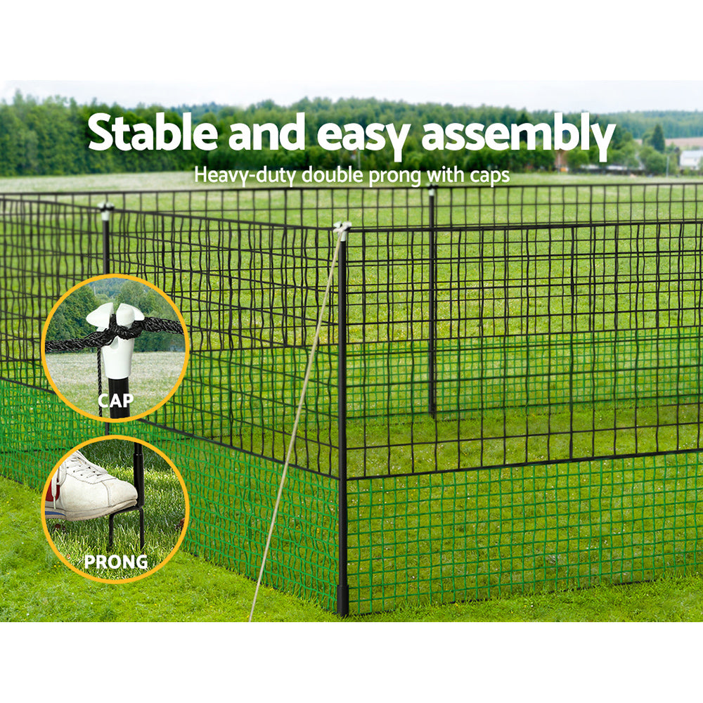 i.Pet Chicken Fence Electric 50Mx125CM Poultry Netting - view 6