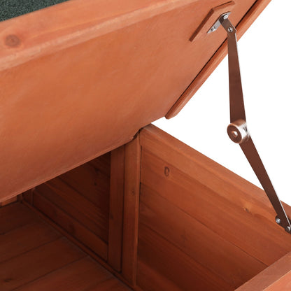 i.Pet Outdoor Cat House Rabbit Hutch Wooden Shelter Indoor Cat House Outdoor Condo Small Enclosure - view 4