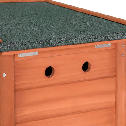 i.Pet Outdoor Cat House Rabbit Hutch Wooden Shelter Indoor Cat House Outdoor Condo Small Enclosure - view 6
