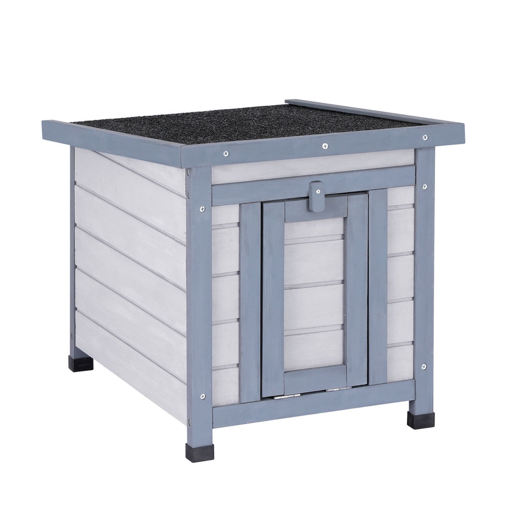i.Pet Outdoor Cat House Rabbit Hutch Wooden Shelter Condo Small Enclosure Indoor Cat House Outdoor - view 3