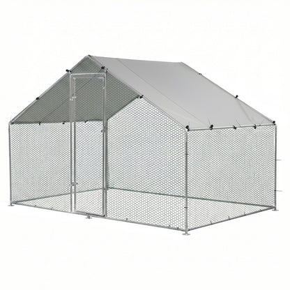 i.Pet Chicken Coop Rabbit Hutch Outdoor Run Walk in Hen Cage Ferret House 3x2x2m