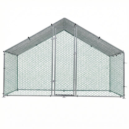 i.Pet Chicken Coop Rabbit Hutch Outdoor Run Walk in Hen Cage Ferret House 3x2x2m - view 3