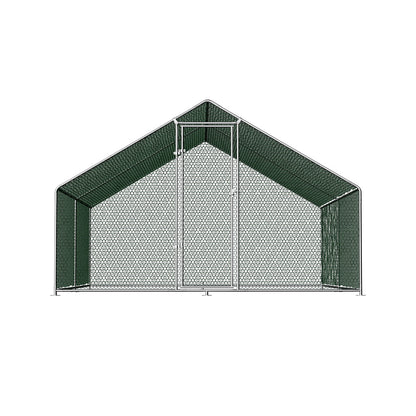 i.Pet Chicken Coop Cage 3x4x2m Galvanised Steel - view 2