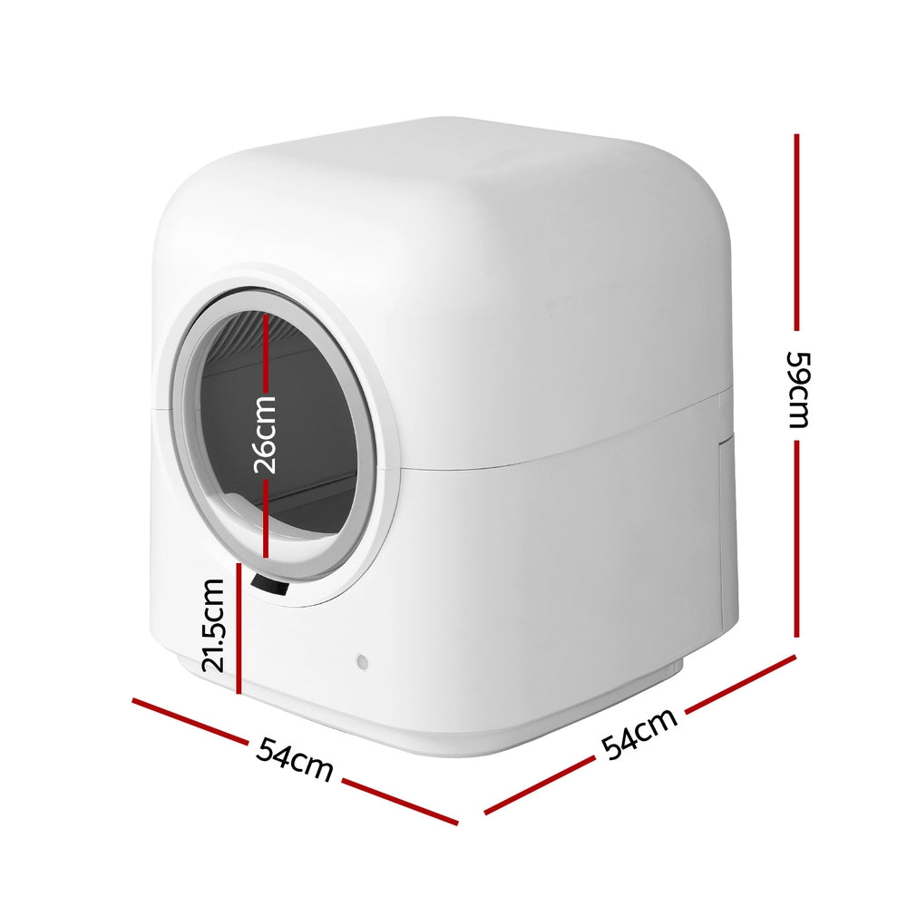 i.Pet Automatic Cat Litter Box Smart Self-Cleaning Large Cat Litter Box Kitty Toilet App Control - view 2