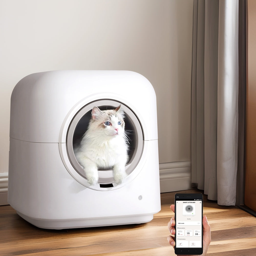 i.Pet Automatic Cat Litter Box Smart Self-Cleaning Large Cat Litter Box Kitty Toilet App Control - view 7