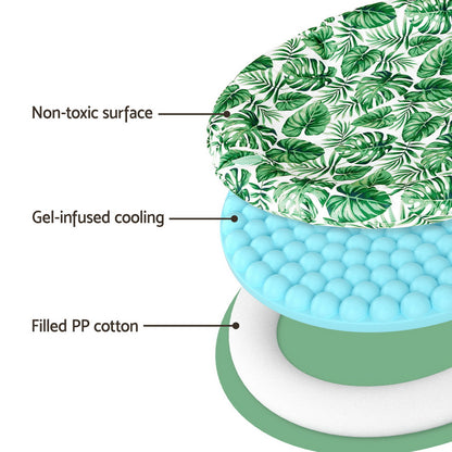i.Pet Pet Cooling Mat Gel Dog Cat Self-cool Puppy Large Round Bed Summer Cushion - view 4