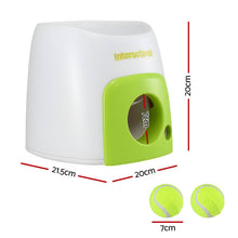 i.Pet 2-in-1 Dog Ball Launcher & Treat Dispenser with 2 Balls Green - view 2