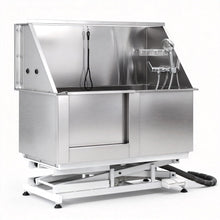 i.Pet Electric Pet Bath Tub Dog Grooming Stainless Steel Wash Station 127cm