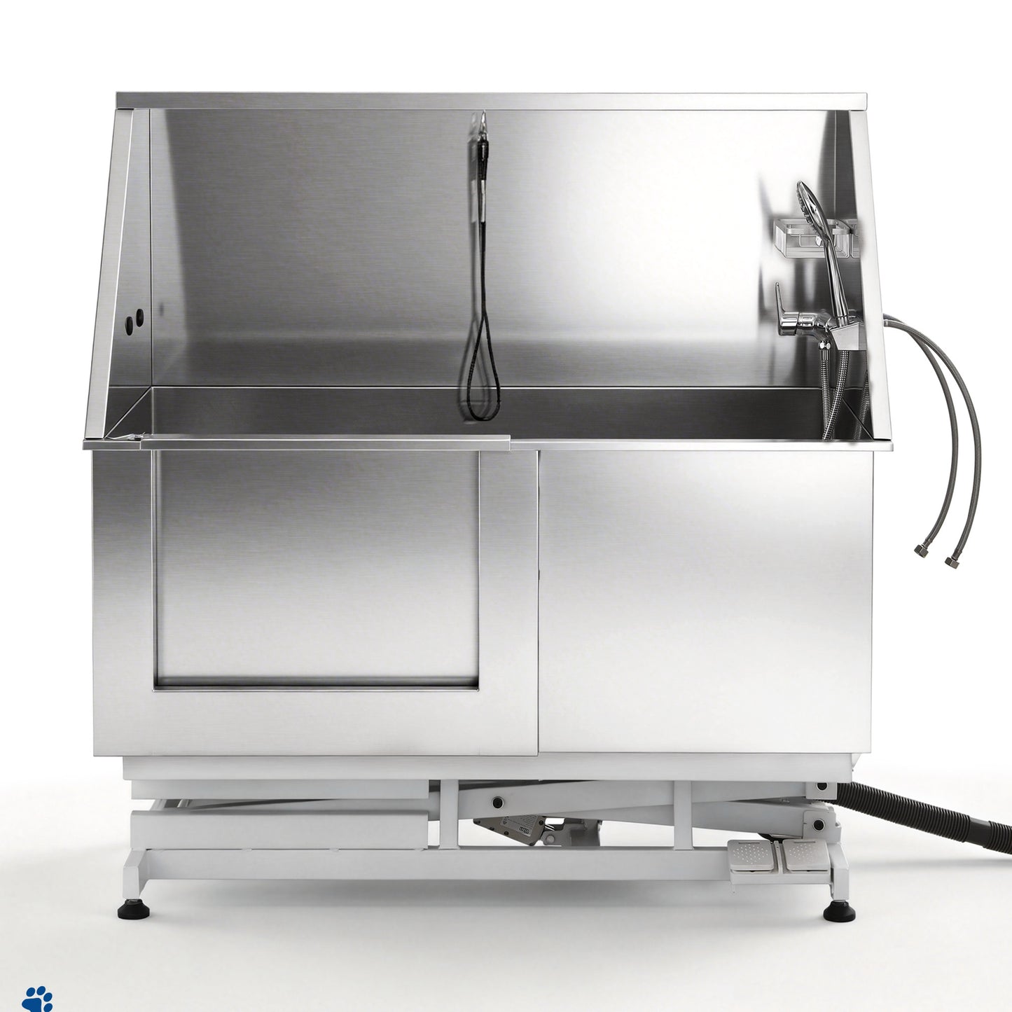 i.Pet Electric Pet Bath Tub Dog Grooming Stainless Steel Wash Station 127cm - view 3