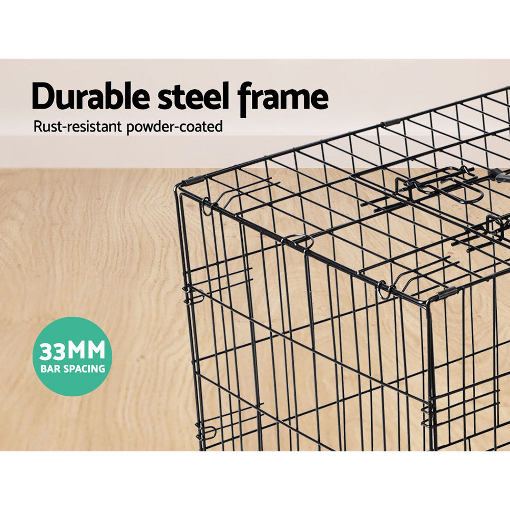 i.Pet 24" Dog Cage Crate Kennel 3 Doors - view 3