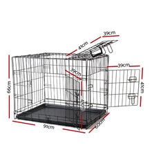 i.Pet 36" Dog Cage Crate Kennel 3 Doors - view 2