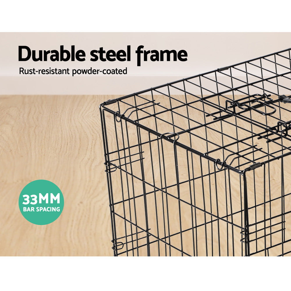 i.Pet 36" Dog Cage Crate Kennel 3 Doors - view 4