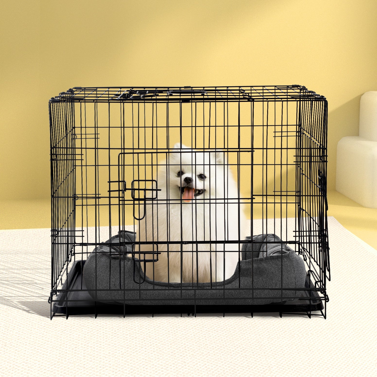 i.Pet 36" Dog Cage Crate Kennel 3 Doors - view 8